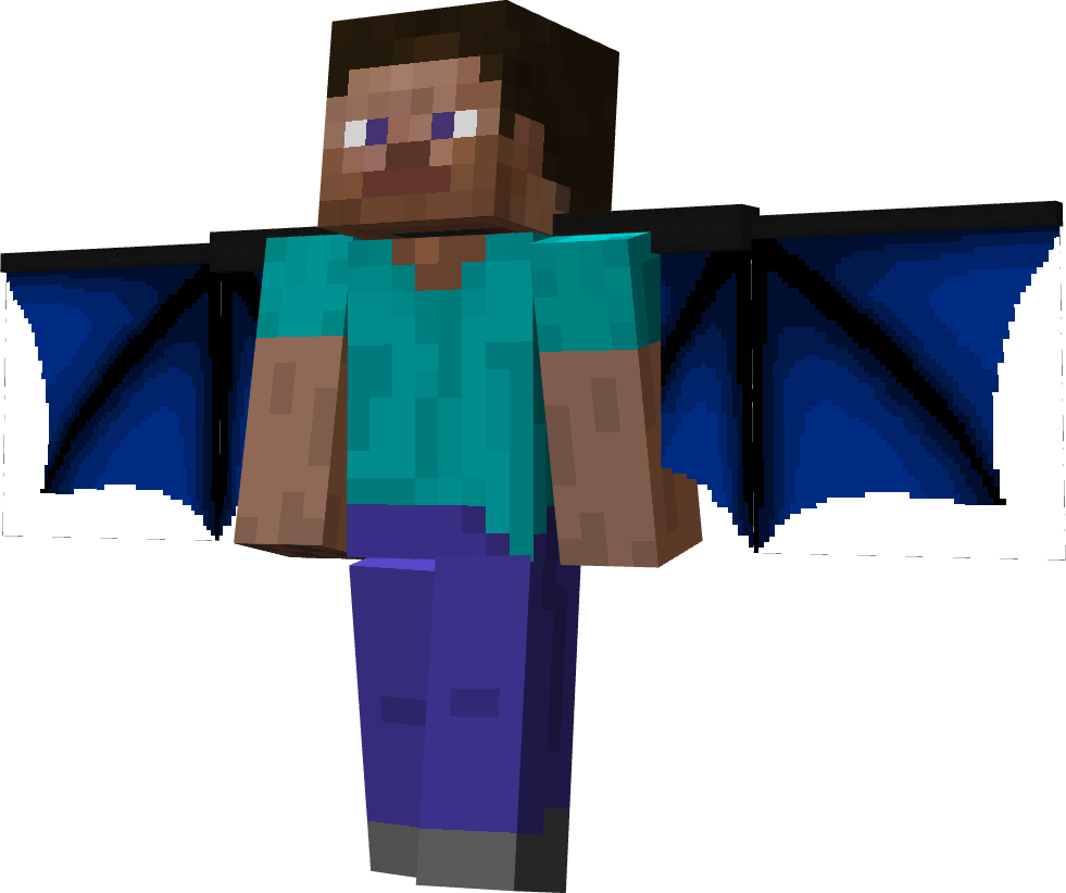 Blue wings